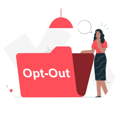 Opt-out of record sharing
